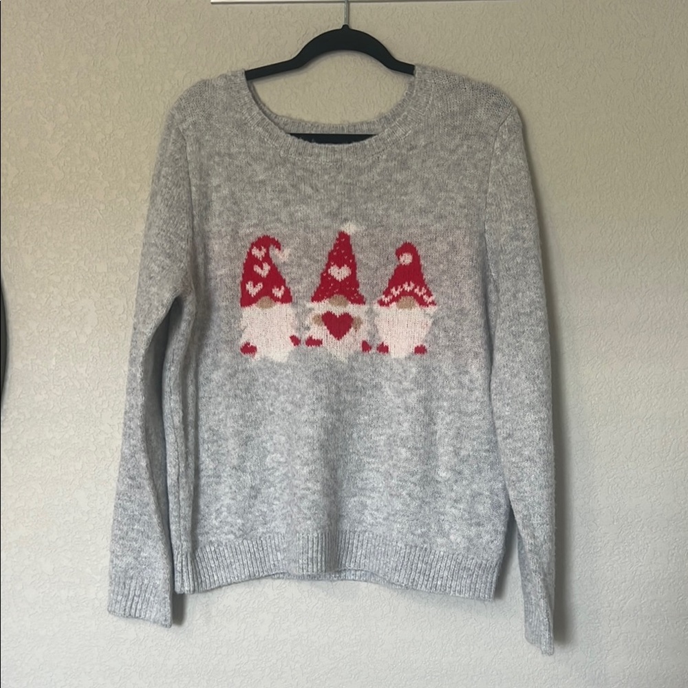 Cupcakes and Cashmere Gnome Sweater XL